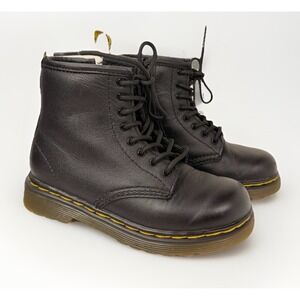 Dr. Martens Unisex Toddler Child 1460 Softy T Boot Shoes Size 10 Side Zip